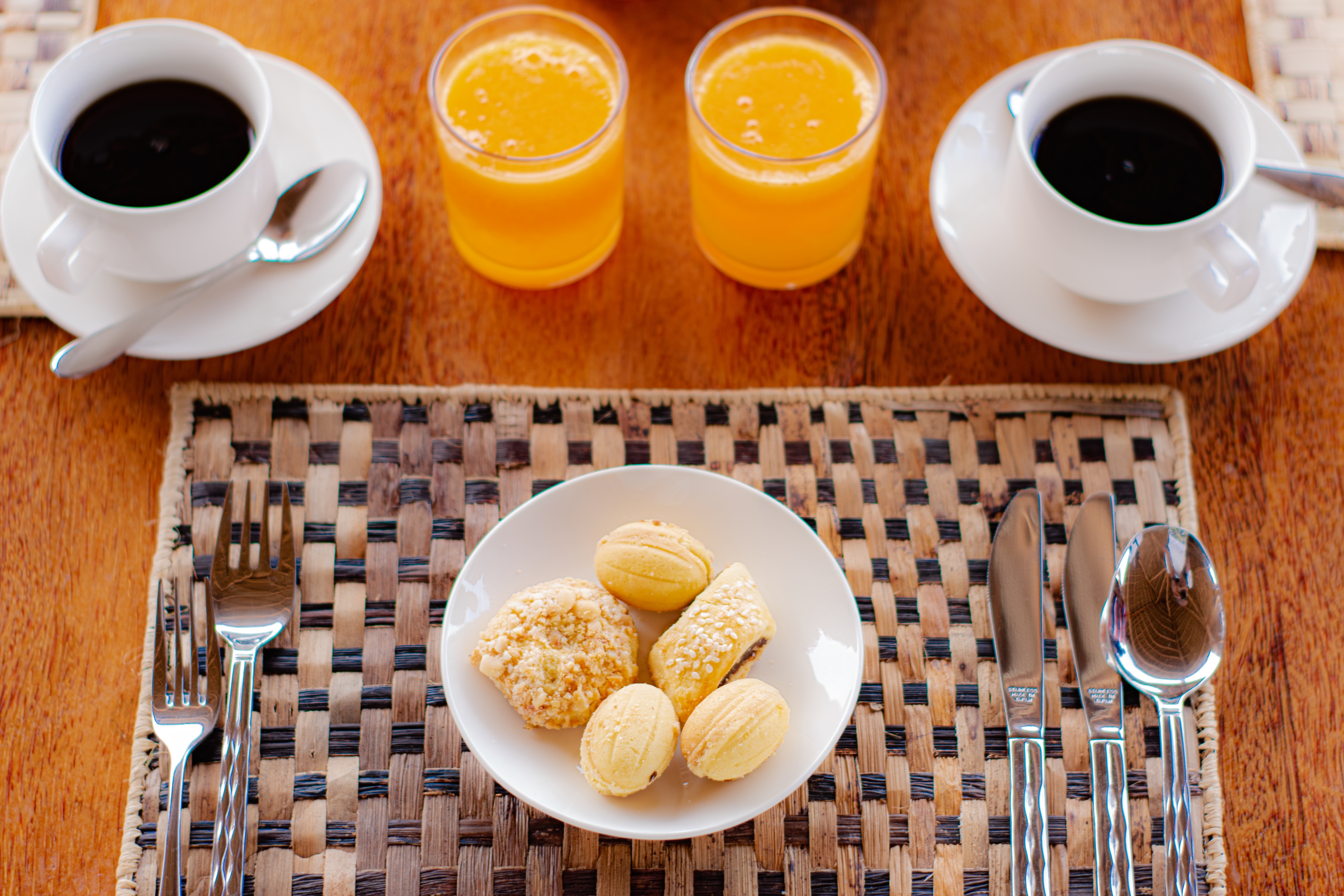 Fresh meal at Jabali Bungalows Lodge